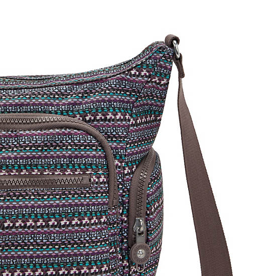 Kipling Gabbie Printed Crossbody Väska Taupe | SE 2053NW